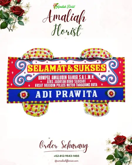 Papan Bunga Ucapan Selamat Pangulah Selatan